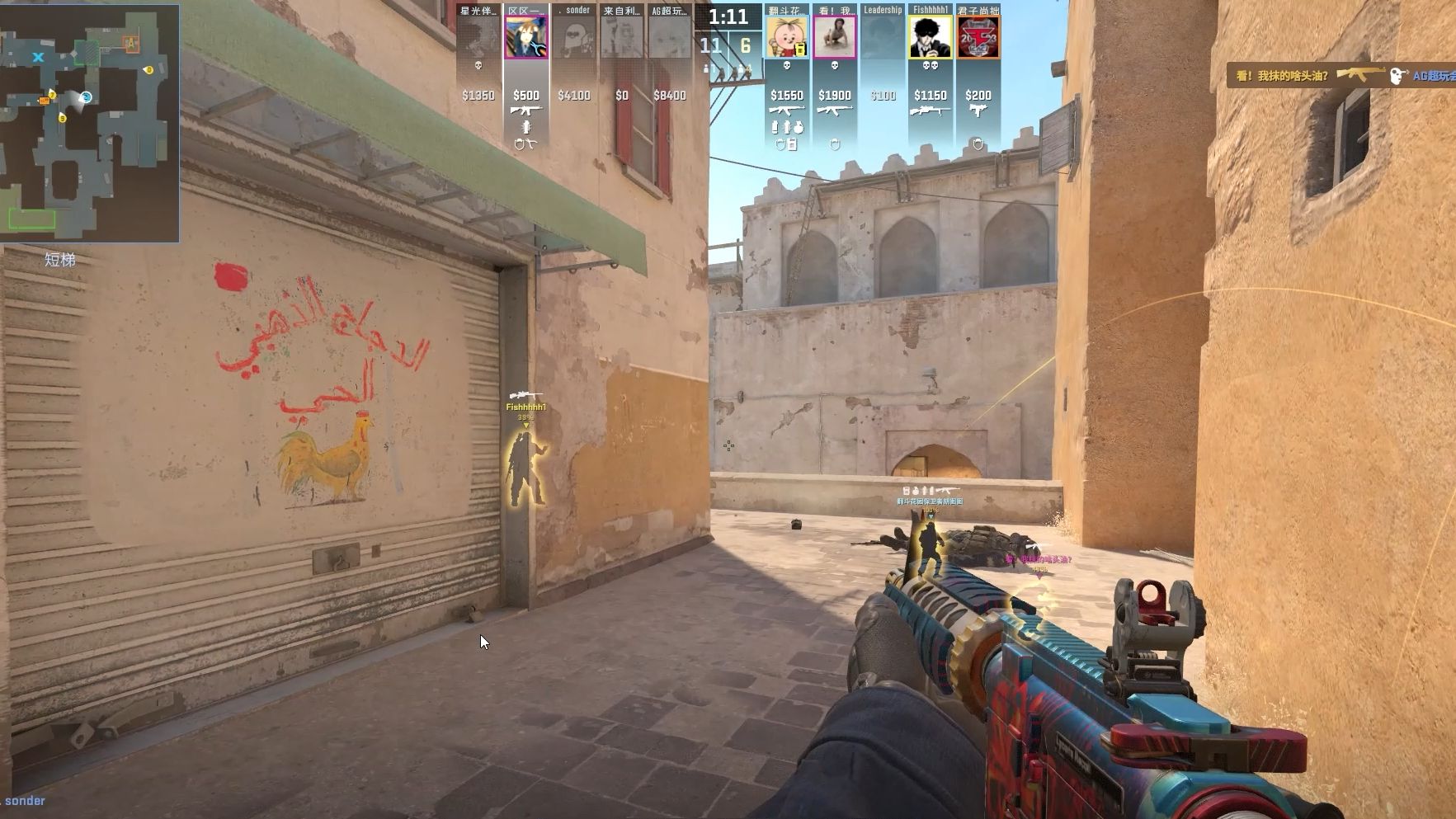 AJ天肥盖伦难偷家 XLB天命人翻江倒海 白云队逆转拿下姿态队